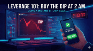 Leverage Trading, Buy The Dip, Bitcoin Strategies, Crypto Loans, DeFi, Trading Tips, LTV Management,