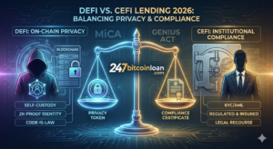 DeFi regulatory framework, CeFi compliance standards, crypto AML KYC 2026, institutional crypto lending, digital asset risk management, blockchain financial regulation, decentralized finance policy, centralized exchange lending rules, crypto transparency requirements, fintech compliance evolution,
