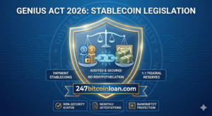 GENIUS Act 2026, stablecoin legislation 2026, US stablecoin regulation, crypto loan laws, stablecoin compliance rules, DeFi lending regulation, crypto lending risks, digital asset policy update, stablecoin reserve requirements, blockchain financial regulation, crypto borrower protection, cryptocurrency law 2026, digital asset framework, stablecoin transparency rules, crypto lending platform compliance, fintech regulation update,