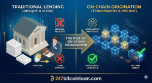 on-chain origination trend, future of crypto lending, DeFi transformation 2026, tokenized assets decline, blockchain credit revolution, RWA lending growth, smart contract loans, decentralized lending innovation, Web3 finance shift, institutional DeFi adoption,