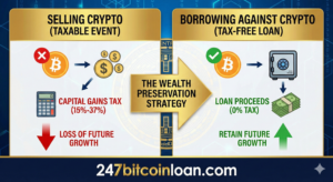 tax free crypto liquidity, crypto loans without selling, avoid capital gains crypto, crypto backed loan strategy, unlock crypto wealth safely, bitcoin collateral loans 2026, crypto tax planning tips, DeFi borrowing strategy, digital asset liquidity management, hold and borrow crypto method